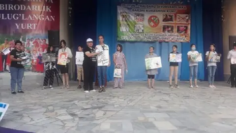 "26 - Iyun Butun Jahon Giyohvadlikka qarshi kurashish kuni"